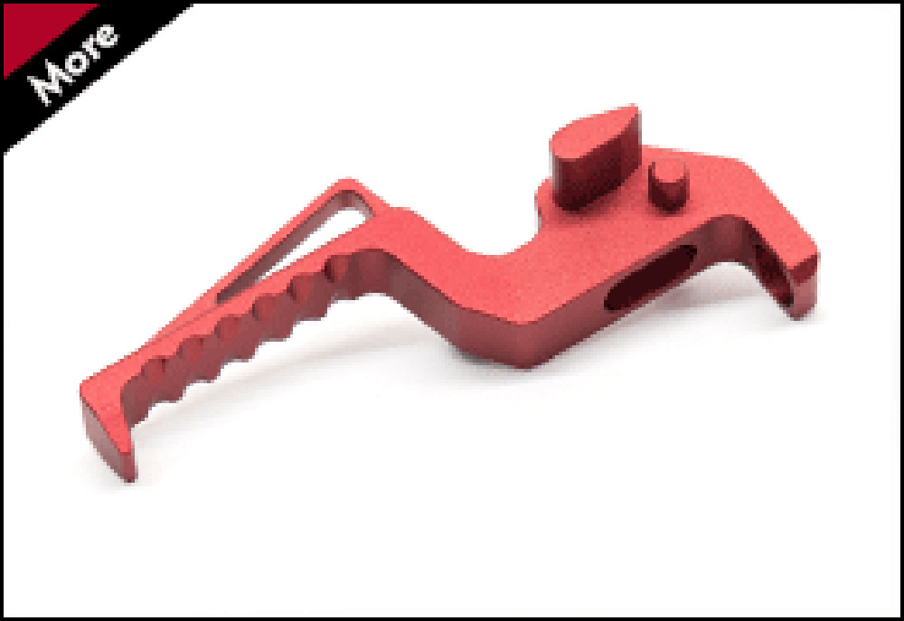 Action Army T10-27 T10 CNC Tactical Trigger-Type B RED for AAC T10 Airsoft Gun