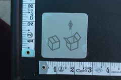 Girl Skateboards Fresh Out The Box Chocolate Z14B Vintage Skateboarding STICKER