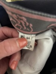 FORHORSES Riding Pants Women’s 44 Blue For Horses Made in Italy