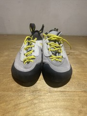 Evolv Defy Lace Climbing Shoes, Gray/White, M11 W12