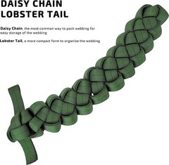 1 inch MIL-W-5625 Nylon Tubular Webbing Milspecs 4000Lbs Durable for Outdoor …