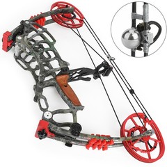 30-70lbs Dual-use Compound Bow 19» Axle LH/RH Archery Target Practice Hunting