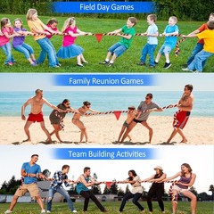Durable Lawn Game Rope, Ideal for Picnic Birthday Garden Group Competition