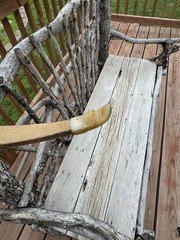 Vintage Unbranded Recurve Archery Bow AMO 52” 35# RH Bear Ben Pearson Howatt