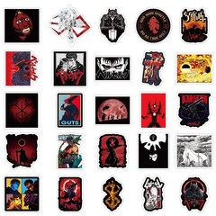 Mix 10/50 PCs Berserk Anime Luggage Notebook Laptop Car Sticker -No Duplicate