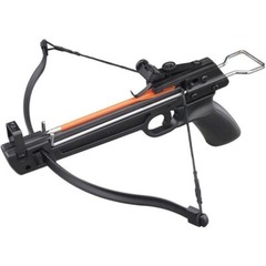 MINI COMBAT 50LB ARCHERY HUNTING PISTOL CROSSBOW w Arrow Bolts Camping Fishing