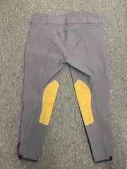 Tailored Sportsman Trophy Hunter English Riding Pants 32R Battleship/Tan Low Ris