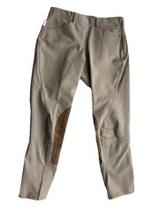 The Tailored Sportsman Women’s Riding Breeches Size 26 Beige Tan 95% Cotton