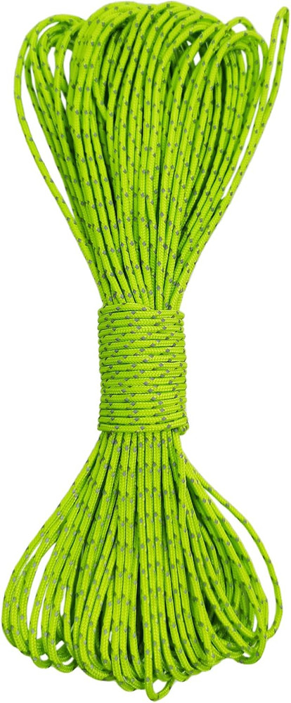 Dyneema Reflective Rope -2Mm 400Kg Fracture Strain – Suitable for Tents, Kite Su