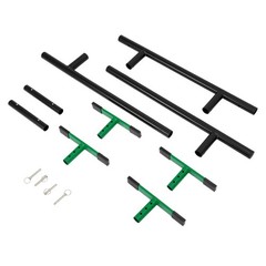 Adjustable Height 99″ Round Grind Rail Skate Rail Skateboard Ramp for Scooters