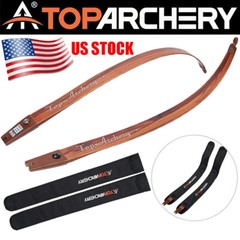 25-60lb 62″ ILF Recurve Bow Limbs For Archery 17″ Bow Riser Hunting Shoot Target