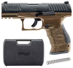 Umarex T4E Walther PPQ M2 .43 Cal Paintball Pistol w/ CO2 and 500x Rubber Balls