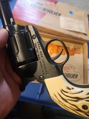 EARLY Hahn Model 45 Single-Action BB Revolver CO2 Air Pistol in Original Box #1