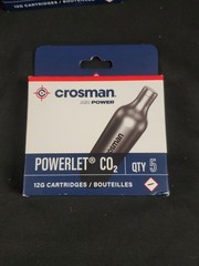 Lot Of 3 Pack Crosman 5-Count CO2 Powerlet 12g Cartridges For Air Pistols NEW