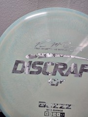 Discraft ESP Buzzz Paul McBeth 5x Signature Midrange 177+g Never Thrown No Ink