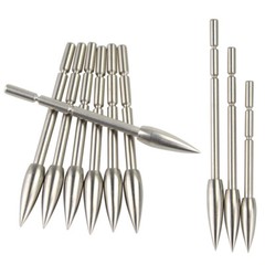 80/100/120 Grain Archery Arrowheads ID3.2mm Point Arrow Field Bow Hunting Target