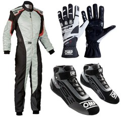 GO KART RACE SUITE CIK/FIA LEVEL2 WITH SHOES GLOVES AND Free BALACLAVA