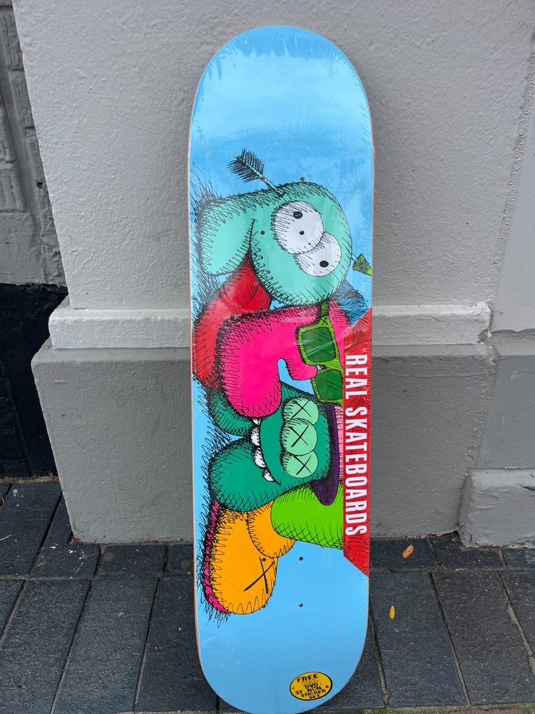 KAWS x Real Skateboards Skateboard Deck Sealed #118 of 500 RARE