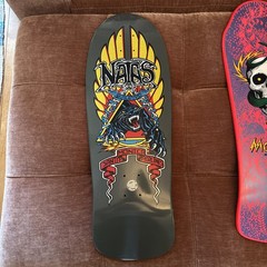 2018 Santa Monica Airlines Natas Kaupas Metallic Flake Deck Cruz Panther Dogtown