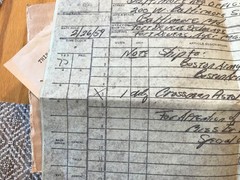 Vintage Crosman Model 150 Pellgun, .22 Cal Co2 Air Pistol, Box, Original Receipt