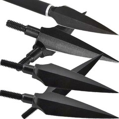 6/12X Archery Arrowheads 150grain Hunting Broadhead Screw Points Bow Arrow Shoot