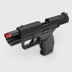 AirGrix WE-Tech P99 Semi Auto CO2 Blowback Airsoft — 320–350 FPS — 24rd Mag