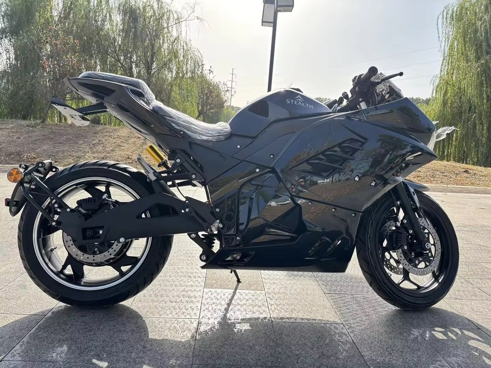 2026 Stealth Electric Motorcycle R600 10,000 Watts 150 AH Regenerative Breaking