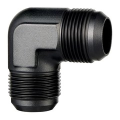 16AN Male to Male Flare 90 Degree Union Coupler Fitting Coupling Aluminum