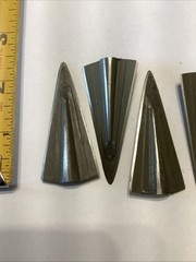 Vintage 2 Blade Glue on Broadheads Lot Of 5