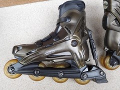 Men’s Sz 10.5 Rollerblade Blades MADE IN ITALY WITH CARRYING BAG
