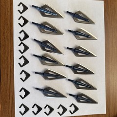 Blue Bear Razor Head Broadhead Lot of 12