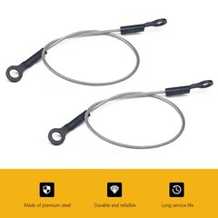 A17-18481-000 Hood Stay Stop Control Cable 2PC Compatible with Freightliner