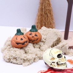 BinaryABC Halloween Dollhouse Miniature Garden Accessories,Halloween Mini Fai…