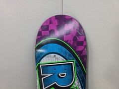 RARE Nick Dompierre Real Skateboard Deck DOUBLE SIDED