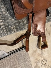 Vintage Western Y Saddle Imported From Texas Bought In 1990