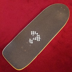 Early 2000 Factory 13 Custom Made Pig Shape Skateboard Deck Lots of Concave