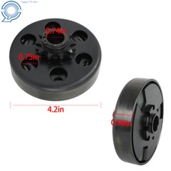 Centrifugal Clutch 3/4″ Bore 10 Tooth For Yerf-Dog karts with Tecumseh Lawnmower