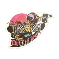 Vans Off The Wall Sticker Lot Skateboarding Promo Decals 5 Piece Set
