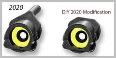 Low Light Peep Sights, Any Two (2) 100% Made in the USA REDHAWK