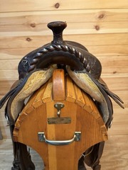 15” Circle Y Equitation Pleasure Western Saddle Model 2876