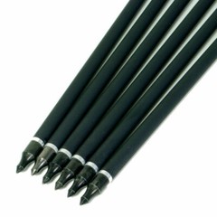 6/12/24 Pcs 28″ 30″ Carbon Arrows OD 7.8mm Archery For Compound/Recurve Bow Hunt