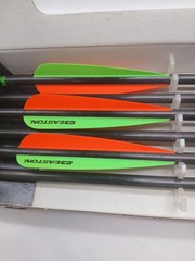 Easton C2 Carbon Power Bolt Crossbow 6 Pack, 22″ Long, 11/32 Thick, 9mm NIB