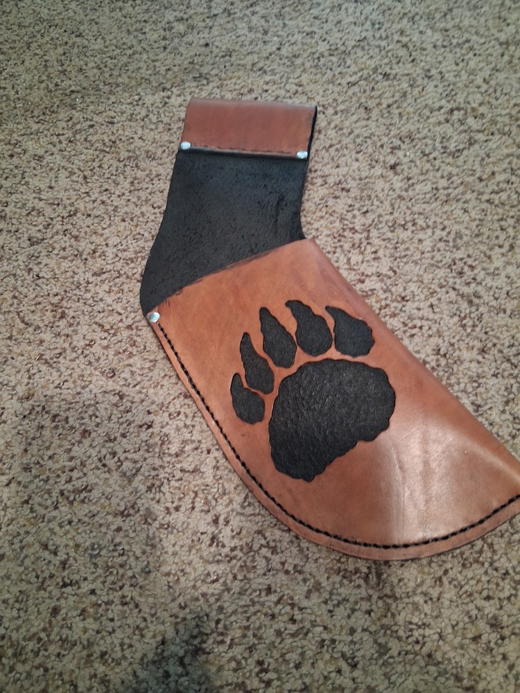 Handcrafted And Handtooled Traditional Archery Belt / Hip / Side Quiver