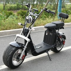 Max Speed 40MPH Max Load 550 IBS Fat Tire Electric Scooter 4000W Motor ehoodax
