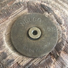 Nelco Popular Laminated Wood Competition/Olympic 1.6K Discus-Vintage