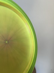 Discraft First Run ESP Zeus 173-174g Light Green Plate With Dark Green Rim