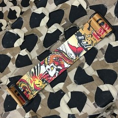 NEW KM Paintball Universal JT Goggle Strap – 09 Koi Gold