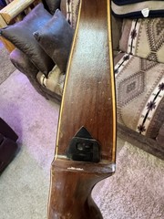Ben Pearson Cougar 7050 Recurve Bow 62in 40# @ 28in RH Wood Brown/Black