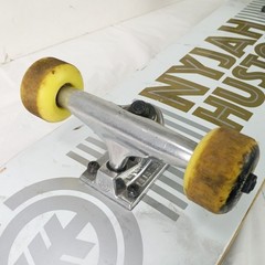 Element Nyjah Huston White Gold Pro Model Skateboard Complete 31″ x 7.75″