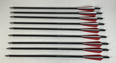 QTY (9) TIT-COYO 8.8mm / 20 Inch Crossbow Arrows